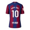 Conjunto (Camiseta+Pantalón Corto) FC Barcelona Ansu Fati 10 Primera Equipación 23-24 - Niño